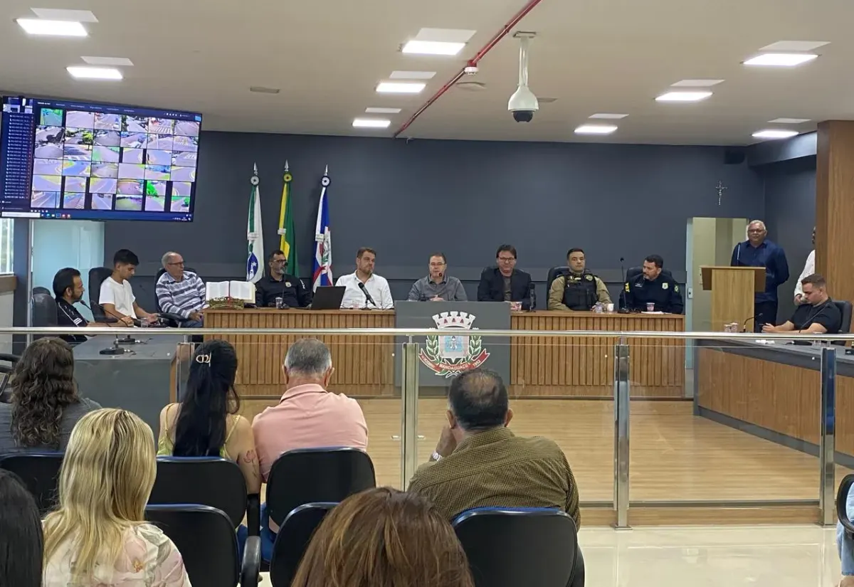 Mandaguaçu amplia rede de monitoramento para mais de 100 câmeras
